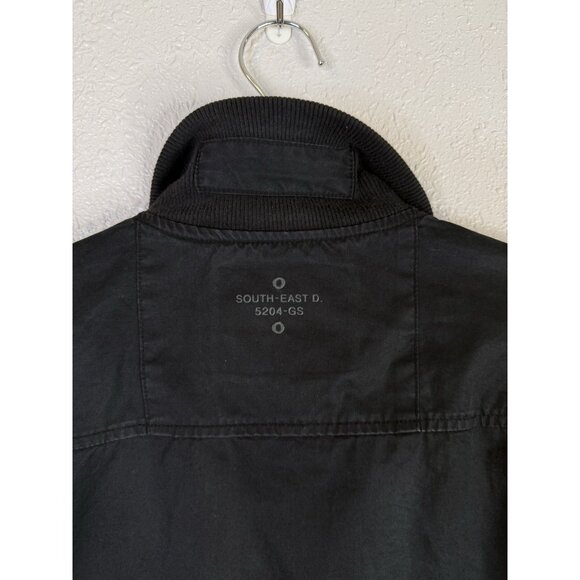 G-Star Raw Artic Shirt Overshirt Light Jacket Mens Sz Lg Black Military Utility - Picture 7 of 16